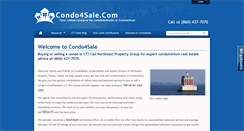 Desktop Screenshot of condo4sale.com